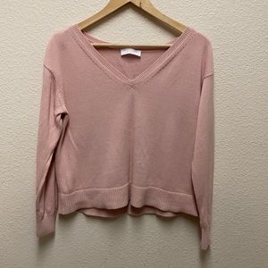Everlane V Neck Pullover Small